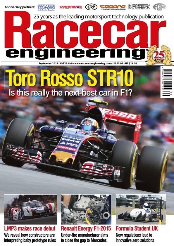 Журнал Racecar Engineering сентябрь, 2015