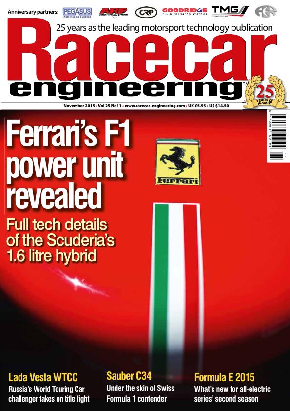 Журнал Racecar Engineering ноябрь, 2015