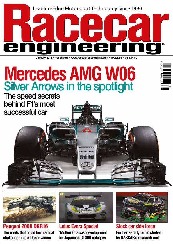 Журнал Racecar Engineering январь, 2016
