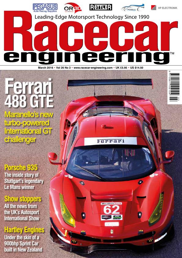 Журнал Racecar Engineering март, 2016