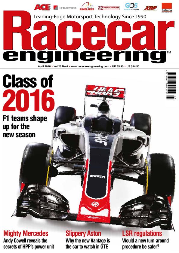 Журнал Racecar Engineering апрель, 2016