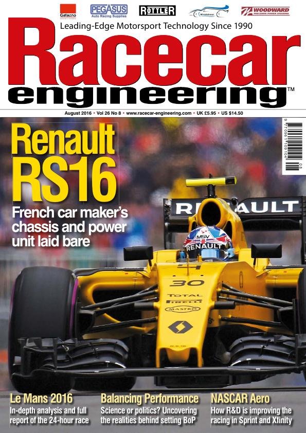 Журнал Racecar Engineering август, 2016