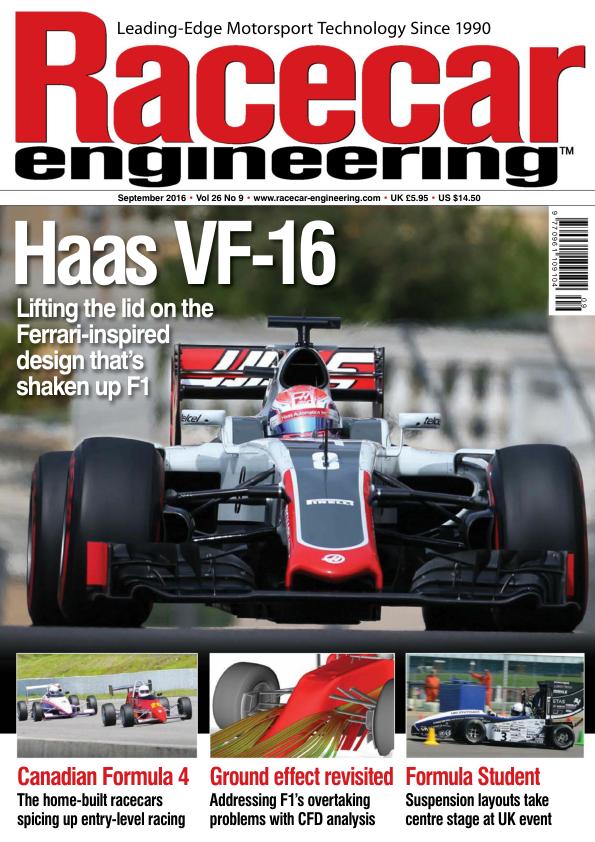 Журнал Racecar Engineering сентябрь, 2016