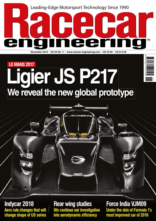 Журнал Racecar Engineering ноябрь, 2016