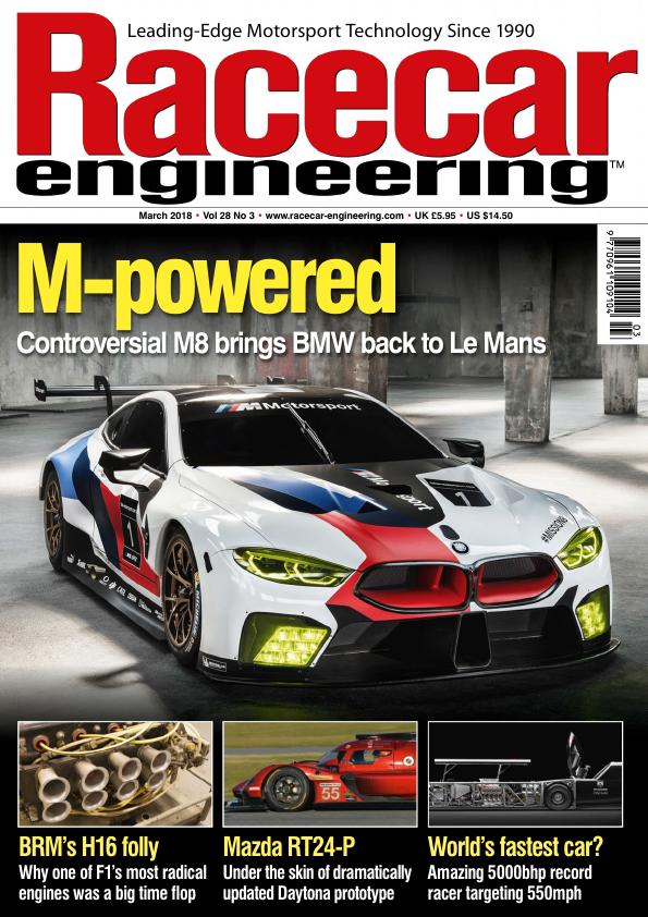 Журнал Racecar Engineering март, 2018