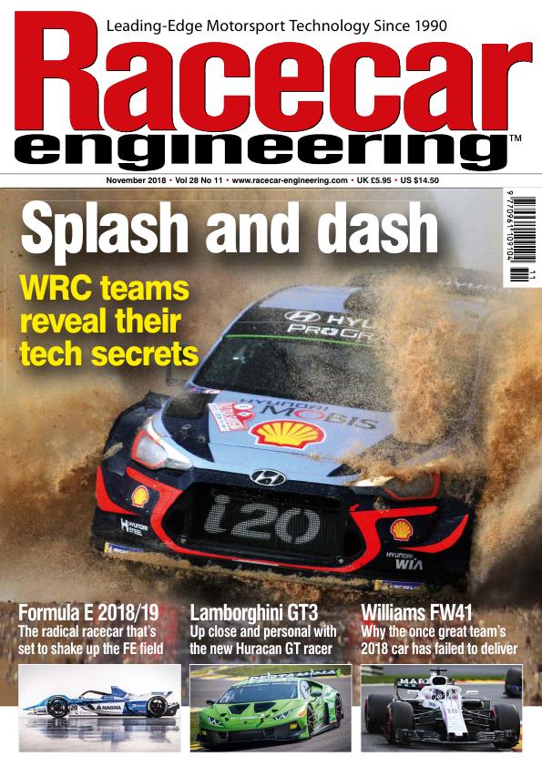 Журнал Racecar Engineering ноябрь, 2018