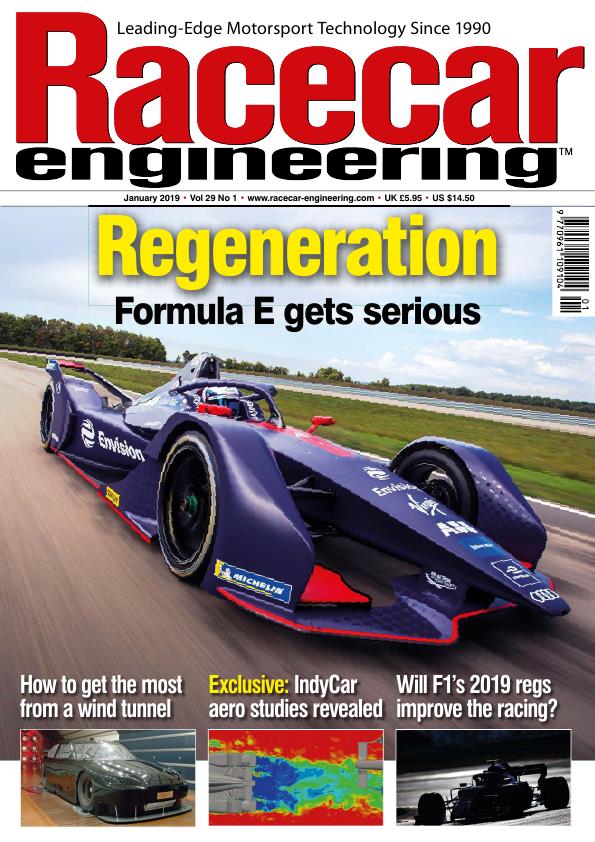 Журнал Racecar Engineering январь, 2019