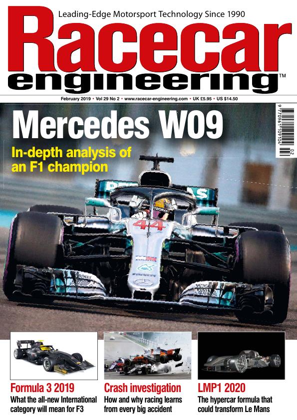 Журнал Racecar Engineering февраль, 2019