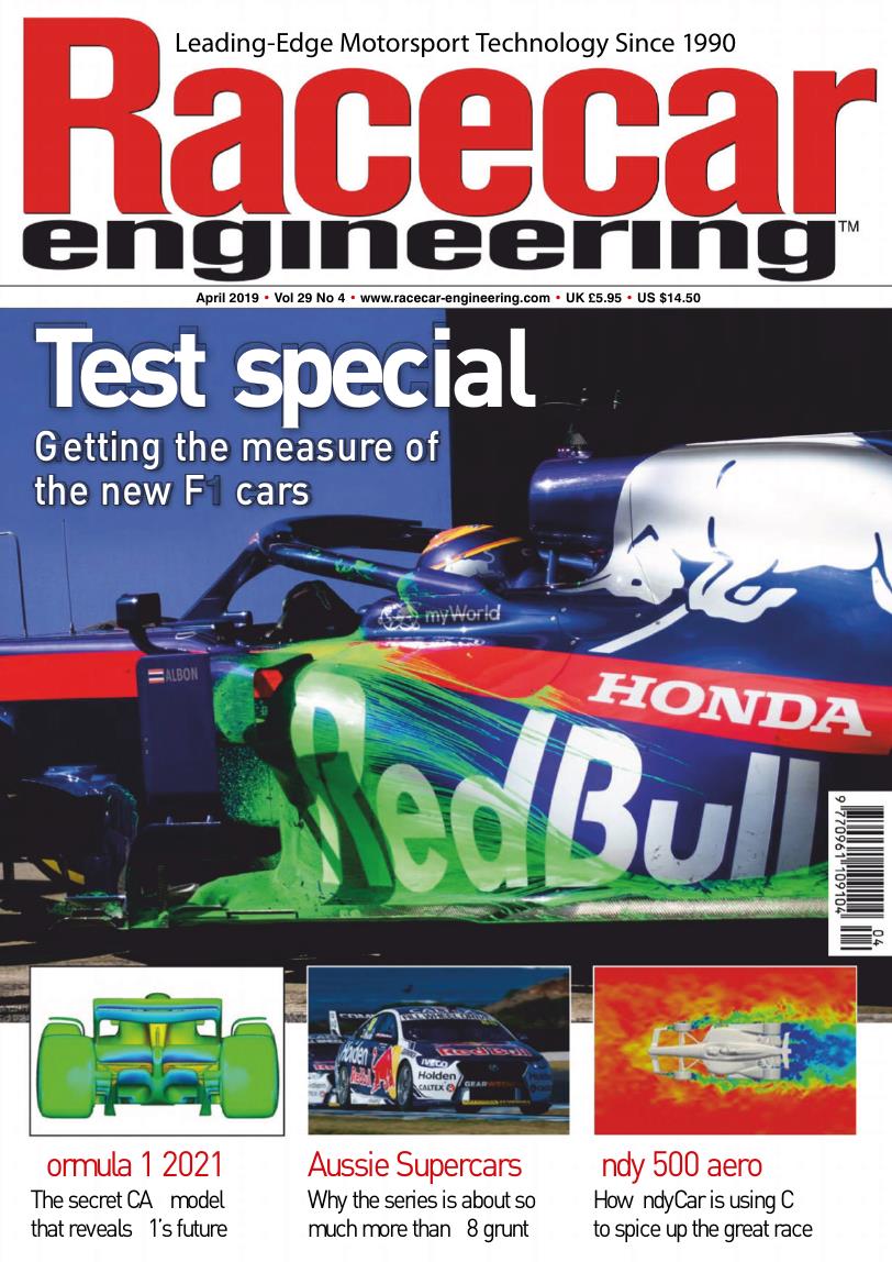 Журнал Racecar Engineering апрель, 2019