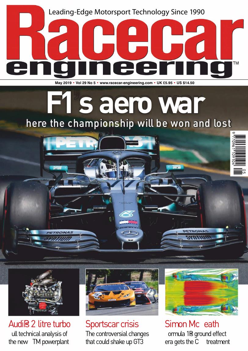 Журнал Racecar Engineering май, 2019