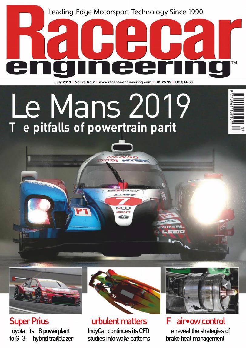 Журнал Racecar Engineering июль, 2019