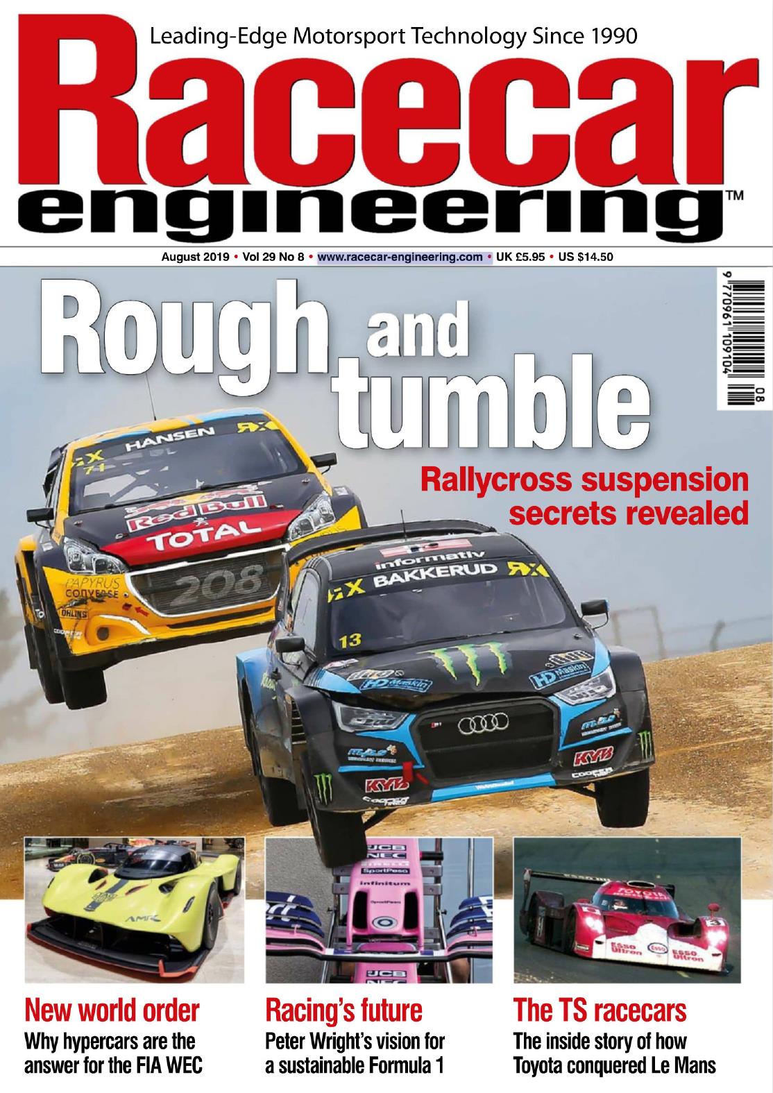 Журнал Racecar Engineering август, 2019