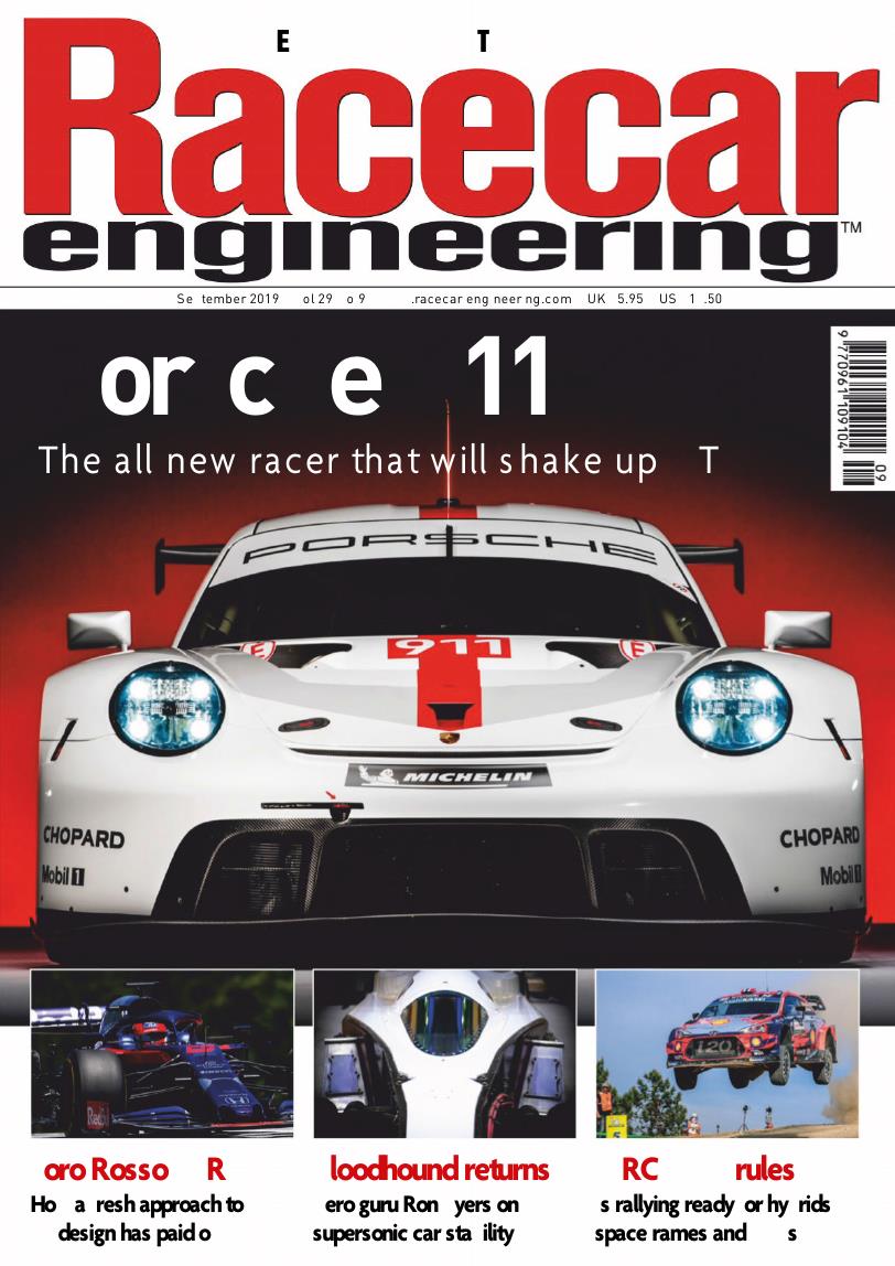 Журнал Racecar Engineering сентябрь, 2019