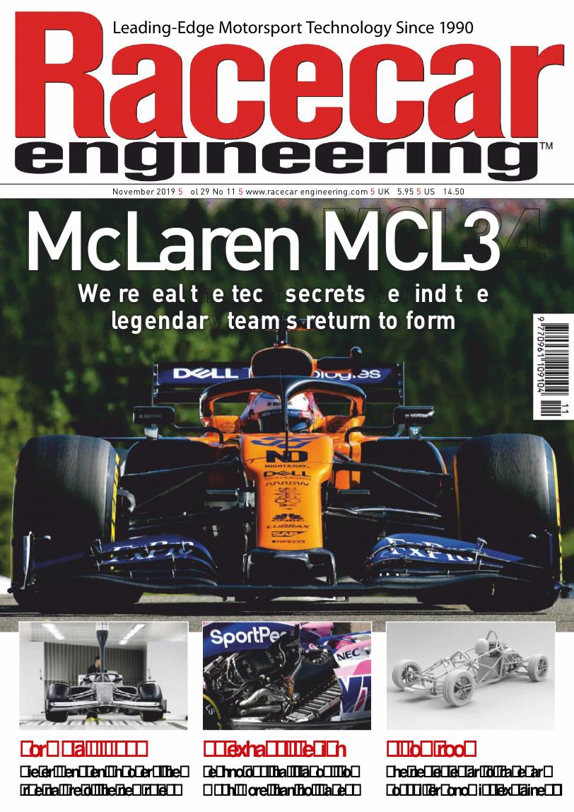 Журнал Racecar Engineering ноябрь, 2019