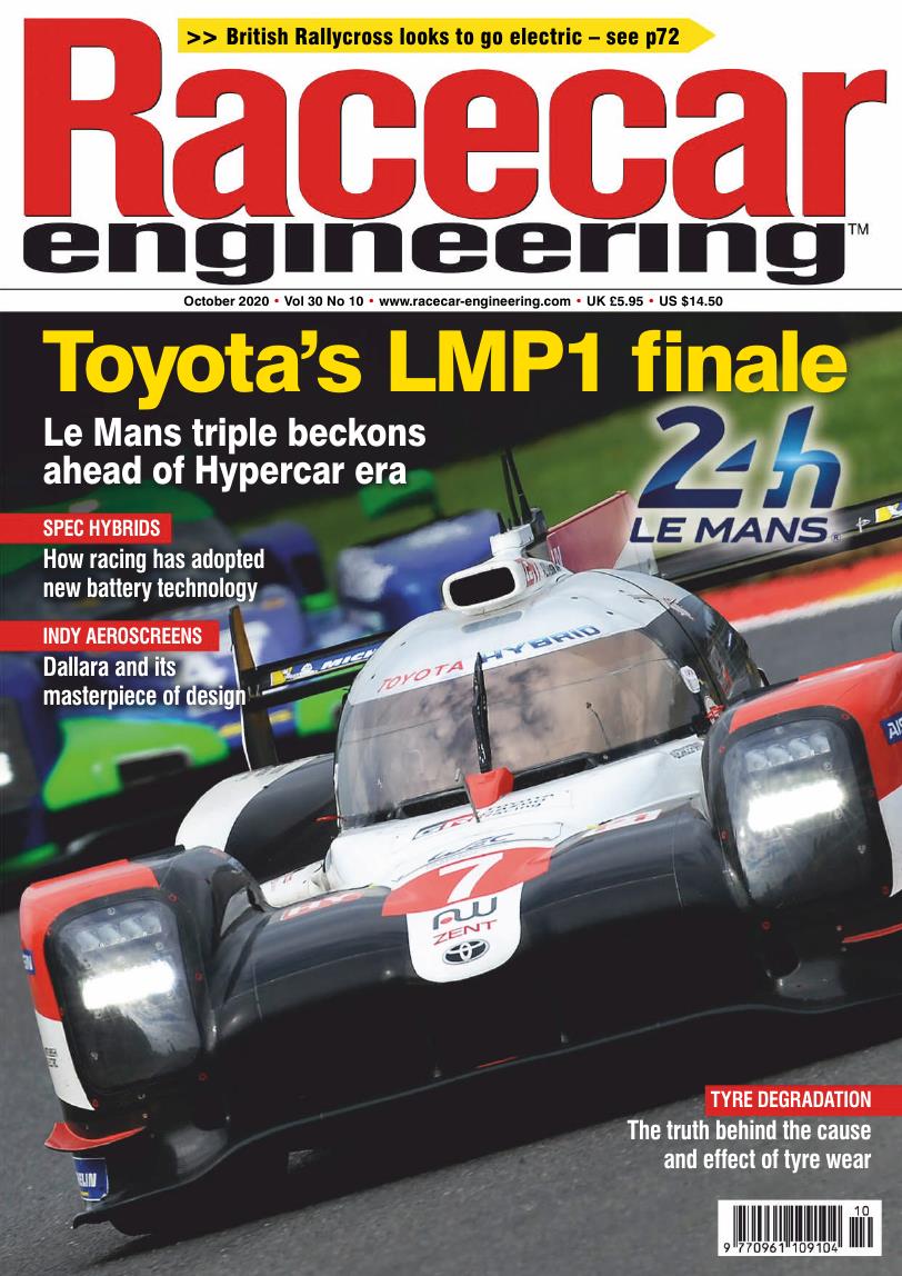 Журнал Racecar Engineering октябрь, 2020