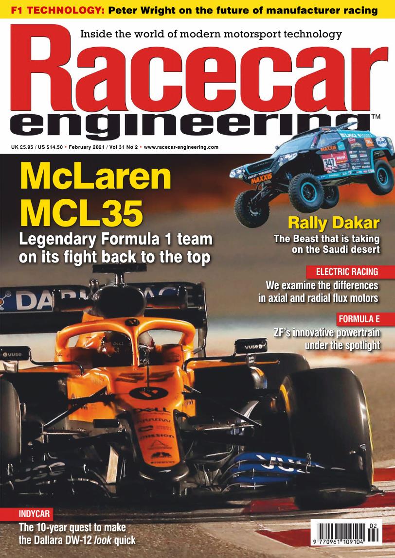 Журнал Racecar Engineering февраль, 2021