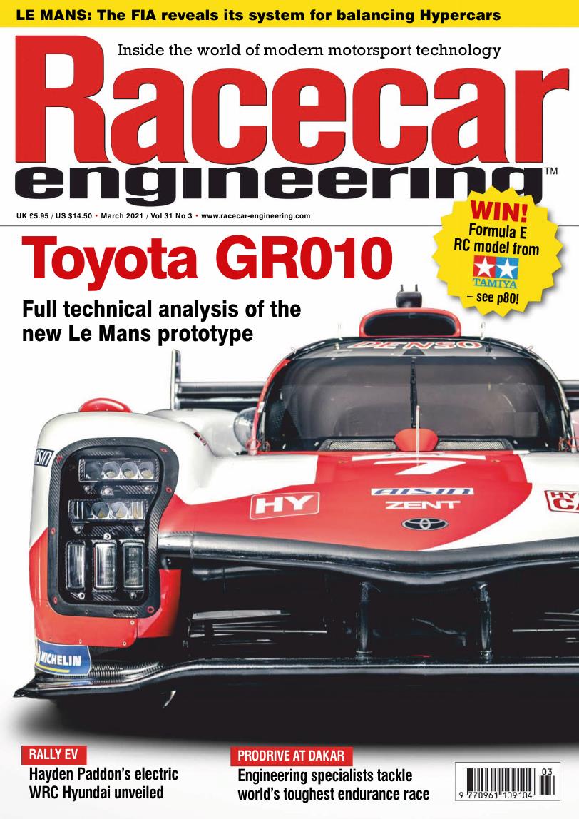 Журнал Racecar Engineering март, 2021