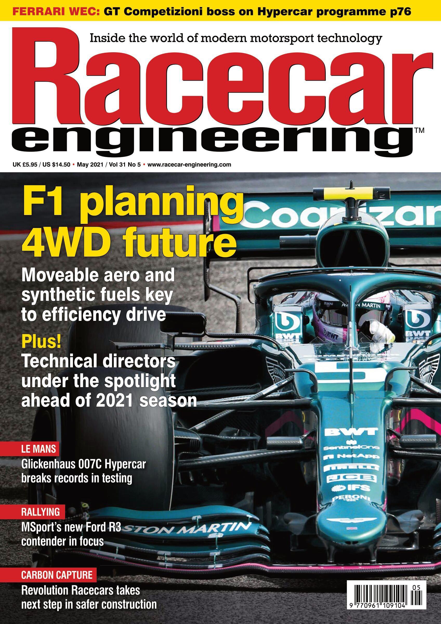 Журнал Racecar Engineering май, 2021