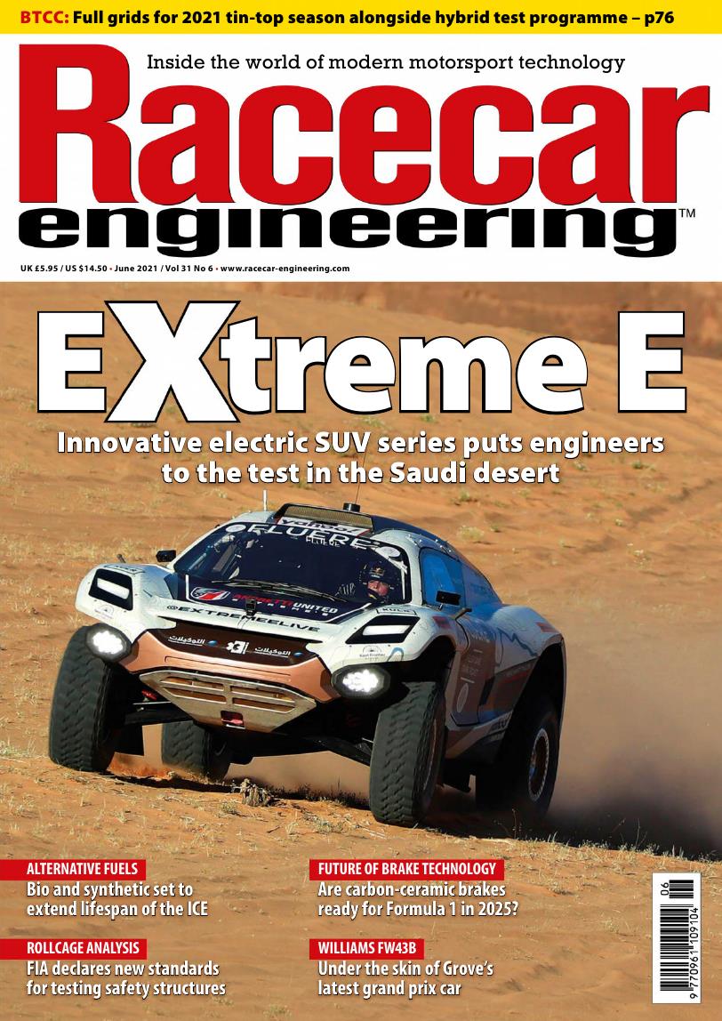 Журнал Racecar Engineering июнь, 2021