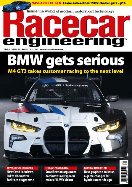 Журнал Racecar Engineering июль, 2021