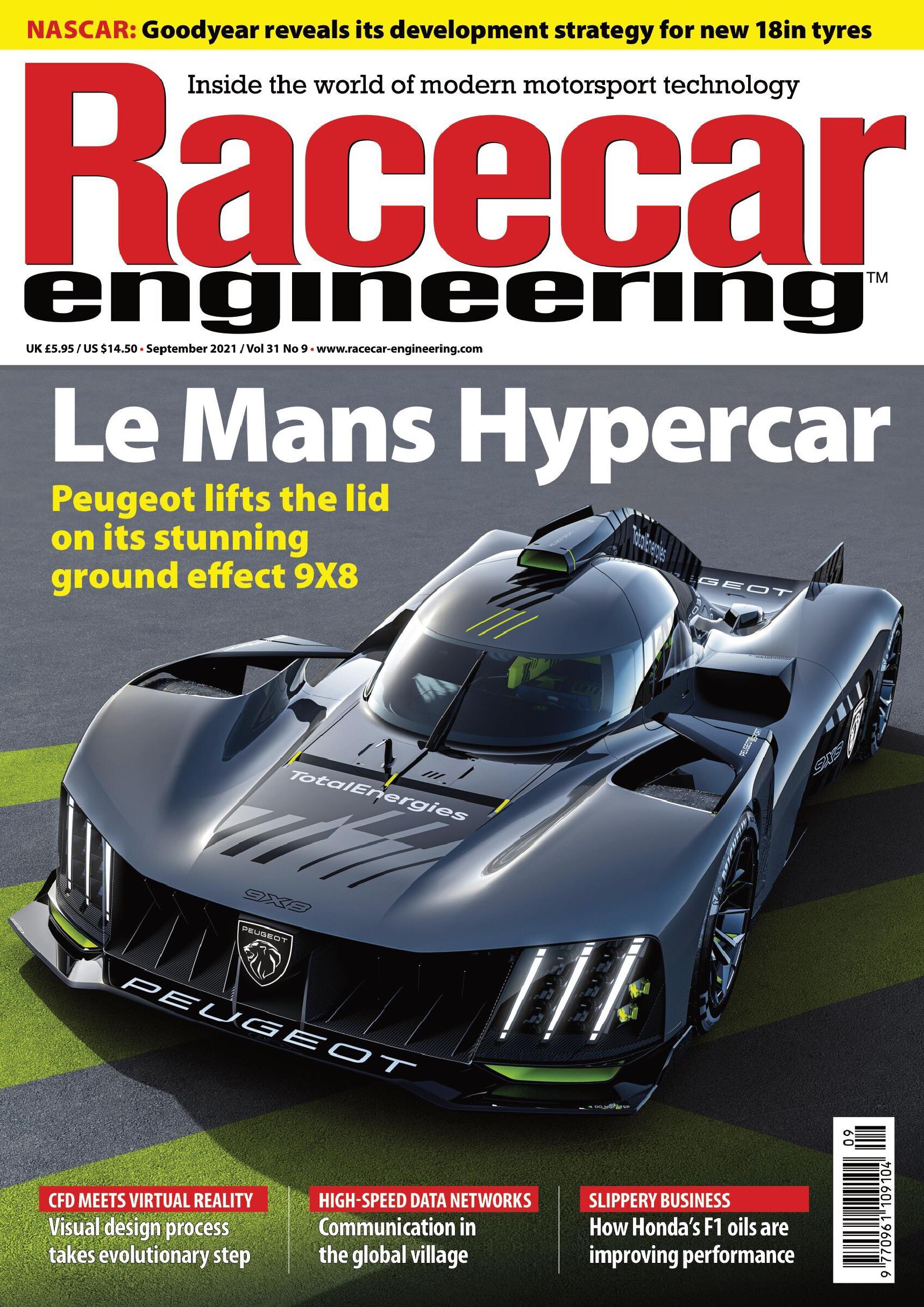 Журнал Racecar Engineering сентябрь, 2021