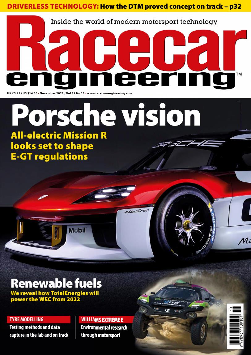 Журнал Racecar Engineering ноябрь, 2021