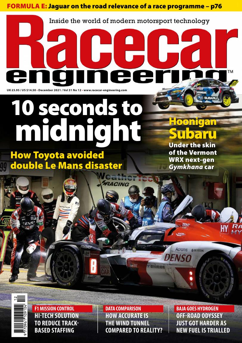 Журнал Racecar Engineering декабрь, 2021