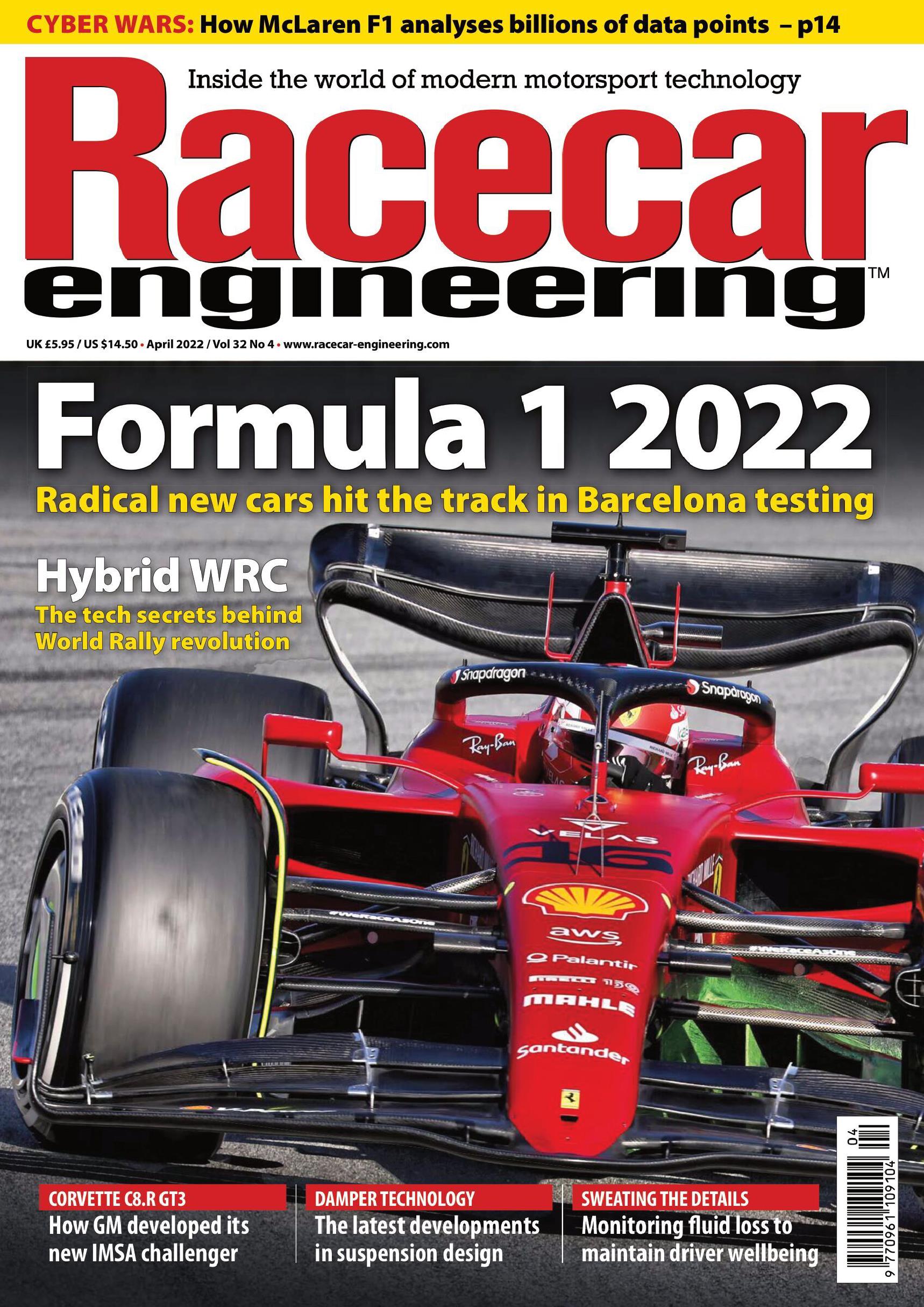 Журнал Racecar Engineering апрель, 2022