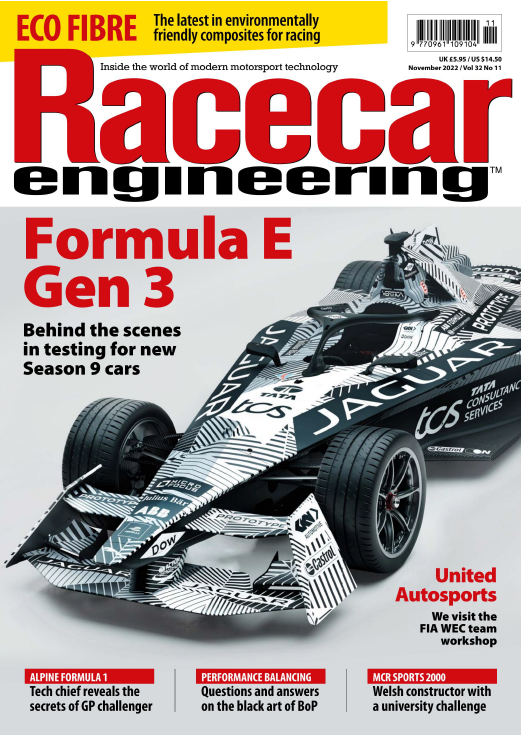 Журнал Racecar Engineering ноябрь, 2022