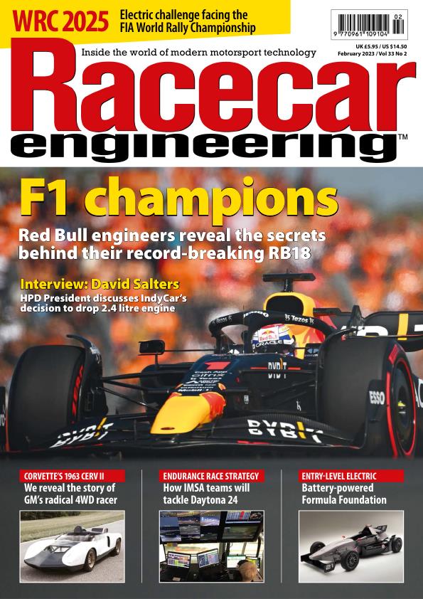 Журнал Racecar Engineering февраль, 2023
