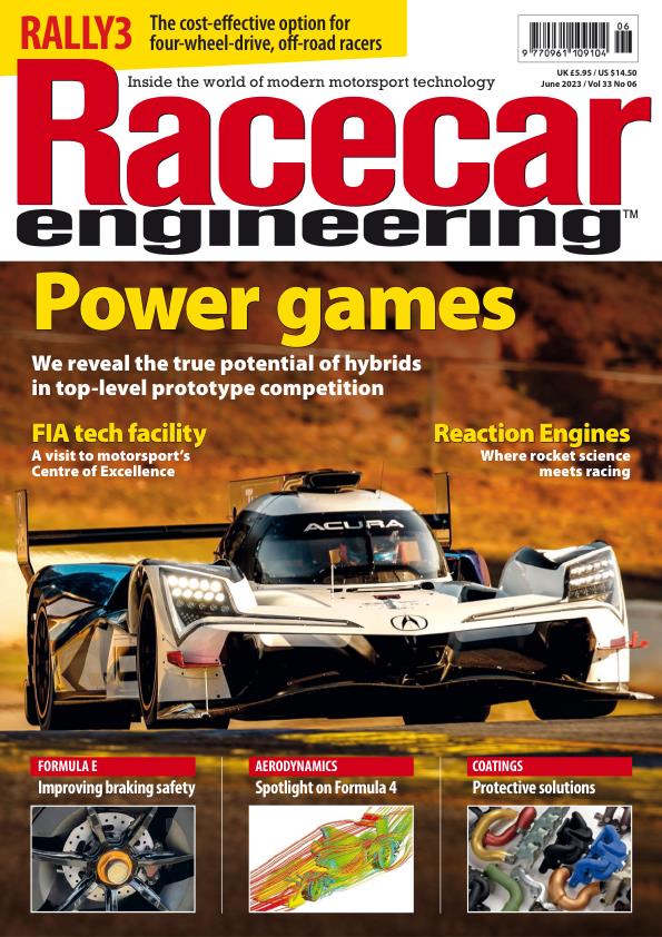 Журнал Racecar Engineering июнь, 2023