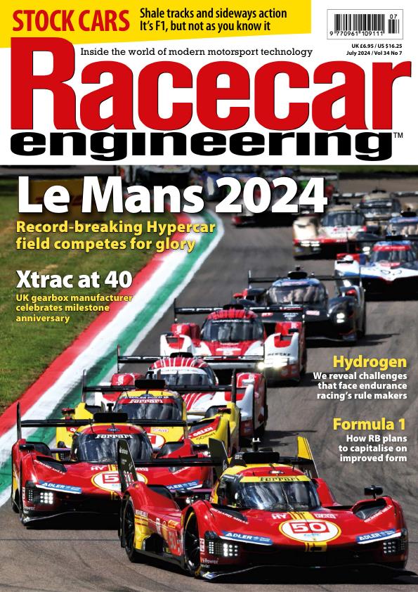 Журнал Racecar Engineering июль, 2024