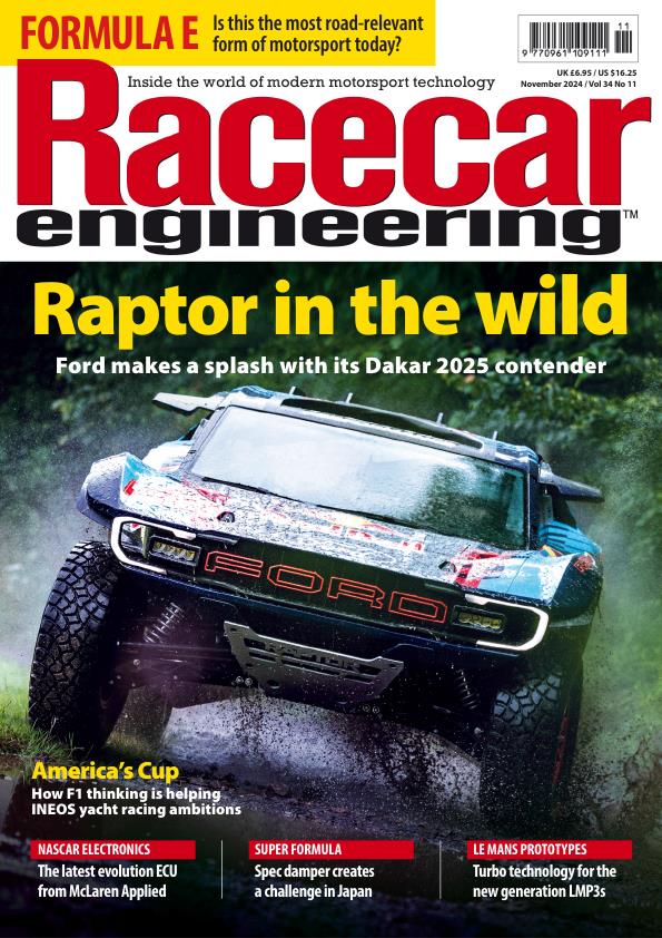Журнал Racecar Engineering ноябрь, 2024