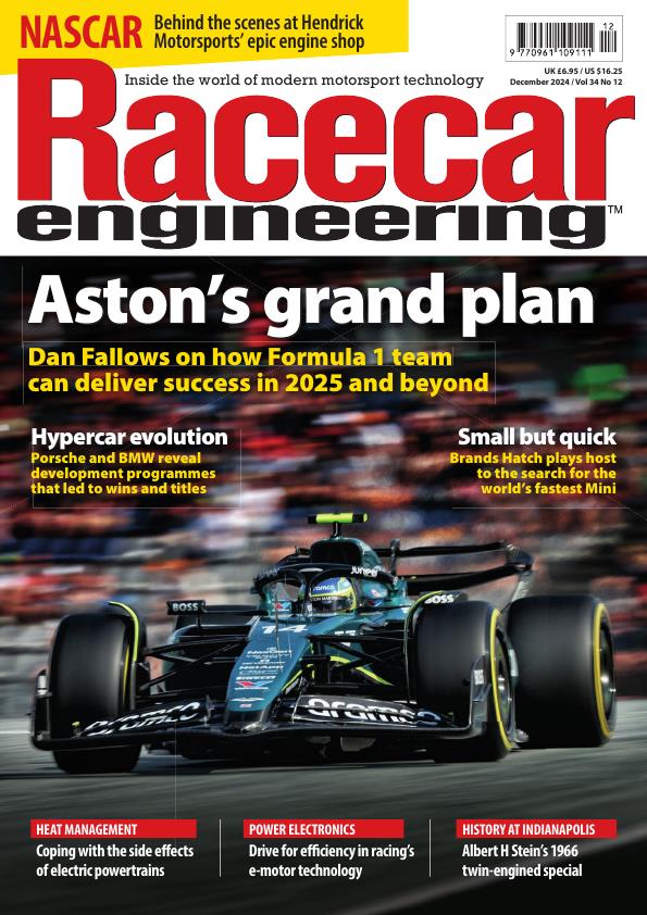 Журнал Racecar Engineering декабрь, 2024