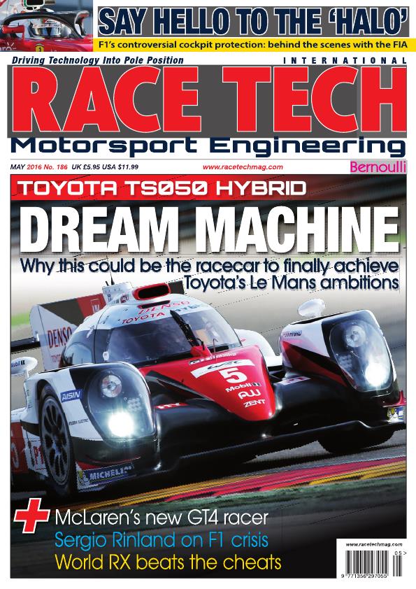 Журнал Race tech май, 2016