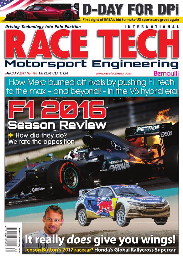 Журнал Race tech январь, 2017