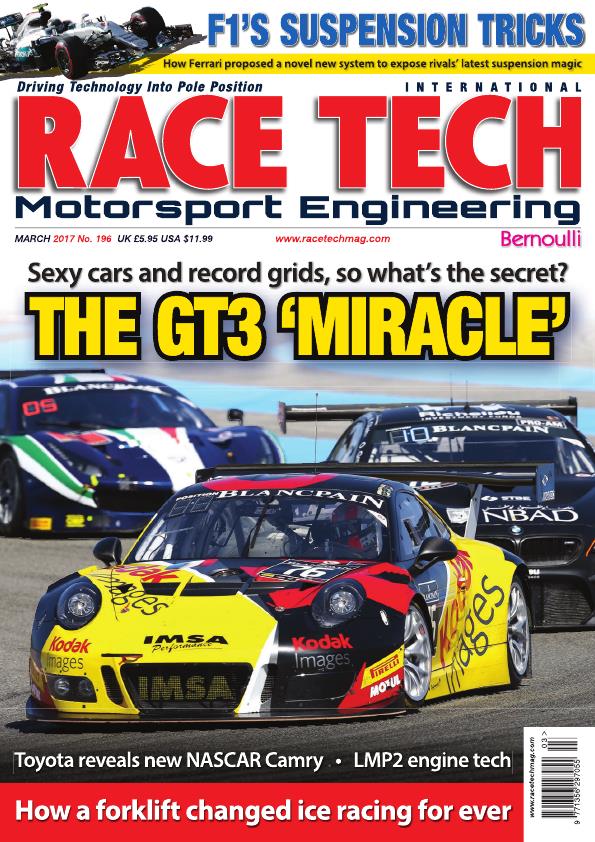 Журнал Race tech март, 2017