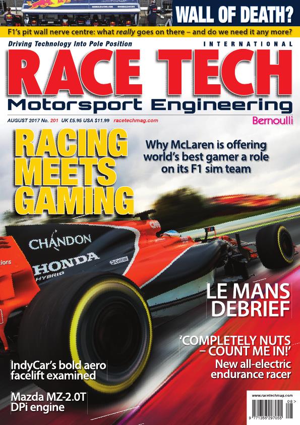Журнал Race tech август, 2017