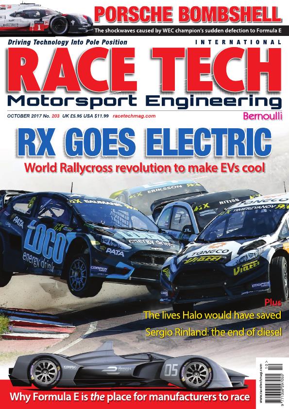 Журнал Race tech октябрь, 2017