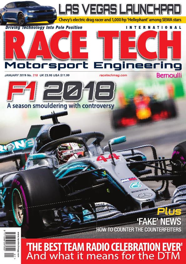 Журнал Race tech январь, 2019