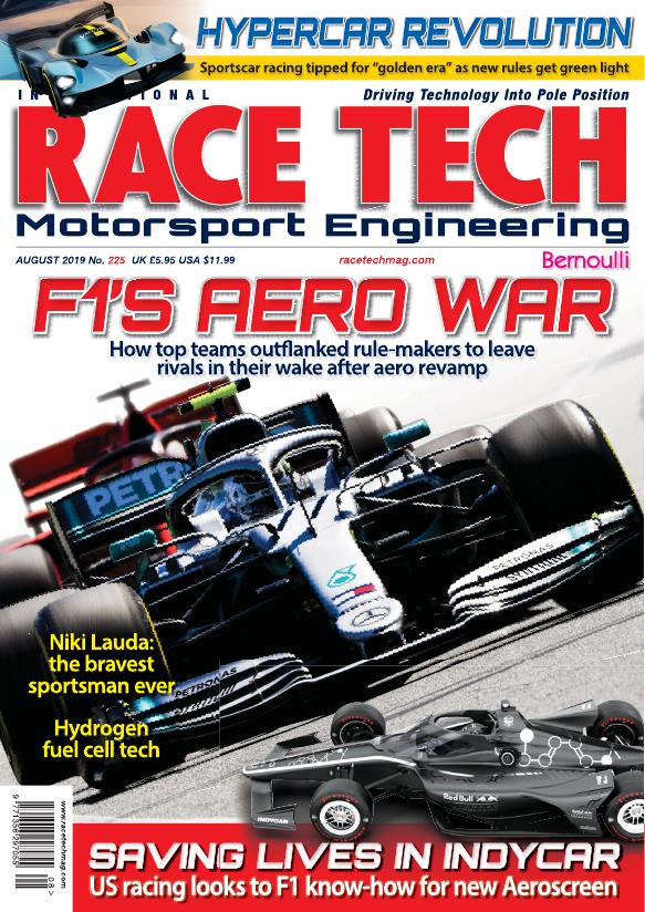 Журнал Race tech август, 2019