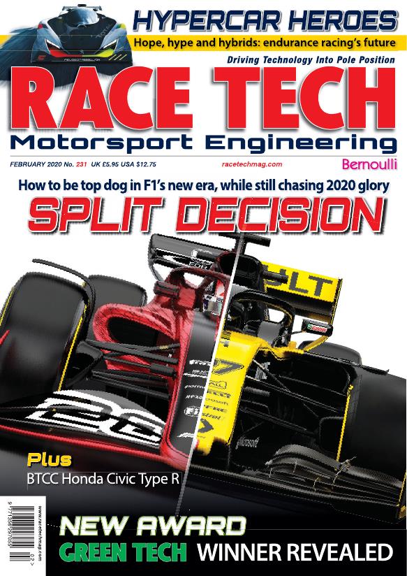 Журнал Race tech февраль, 2020