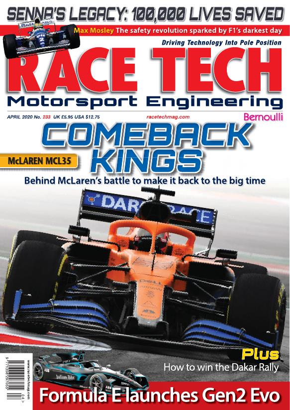 Журнал Race tech апрель, 2020