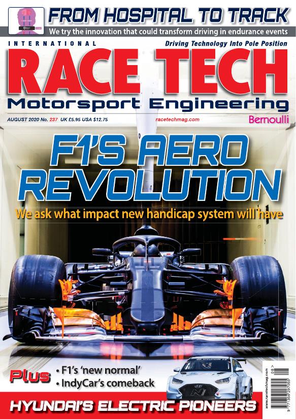 Журнал Race tech август, 2020