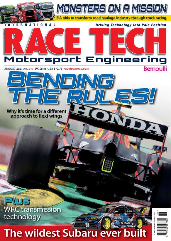 Журнал Race tech август, 2021