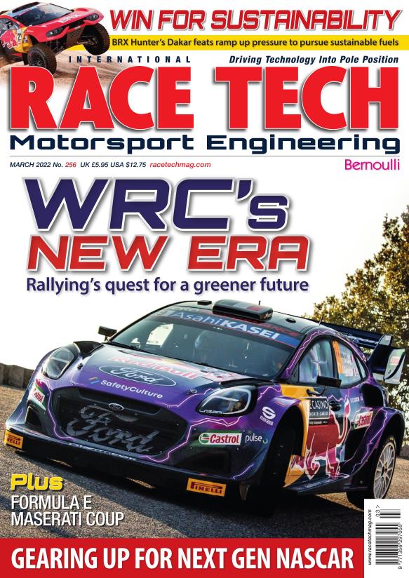 Журнал Race tech март, 2022