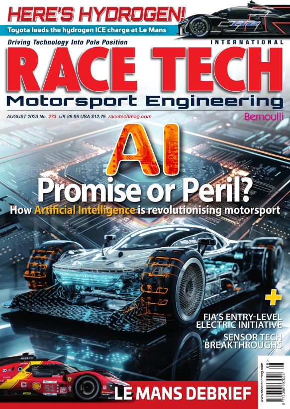 Журнал Race tech август, 2023