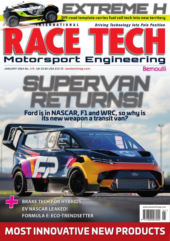 Журнал Race tech январь, 2024
