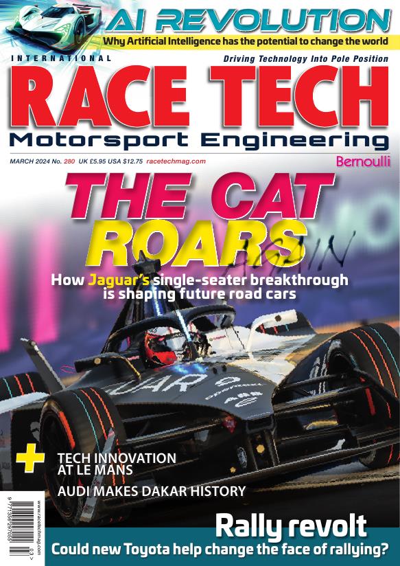 Журнал Race tech март, 2024