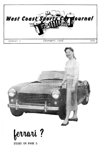 Журнал West Coast Sport Car Journa №2 1955